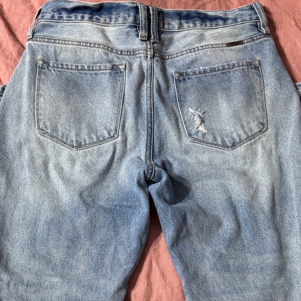 KanCan Light Blue Distressed Boyfriend Jeans - Picture 4 of 4